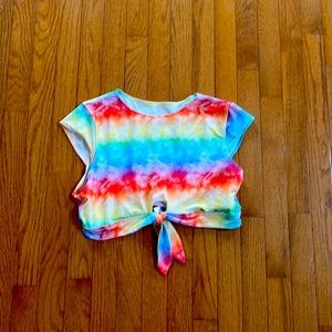Rainbow swim top